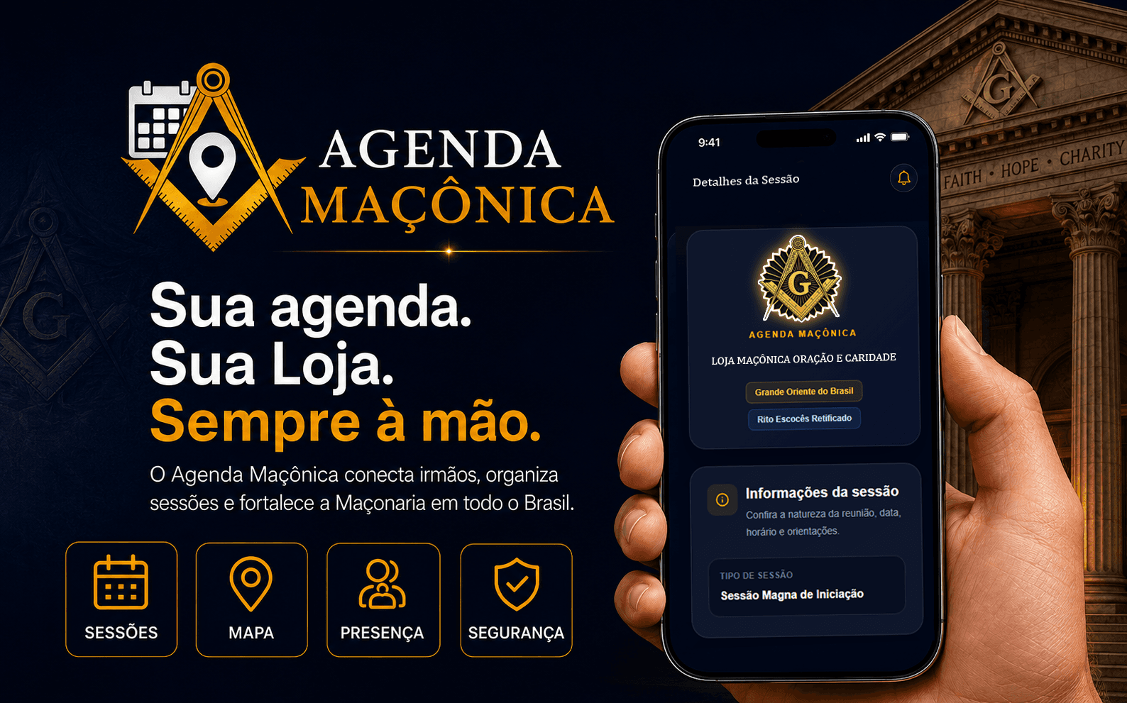 Painel da Agenda Maçônica